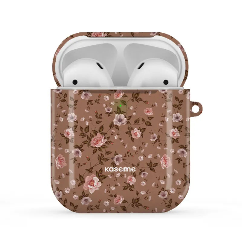 La Vie en Rose Mocha AirPods Case sold by KaseMe