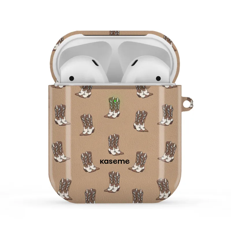 Howdy Mocha AirPods Case sold by KaseMe