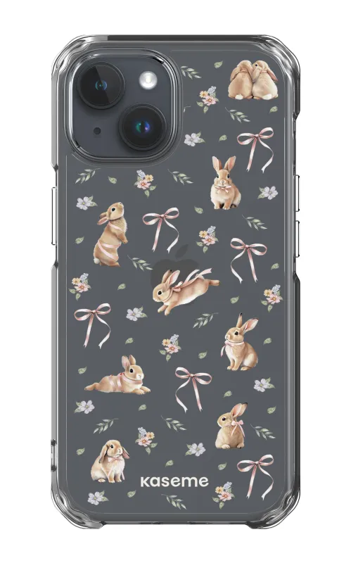 Bunny Bloom Clear Case sold by KaseMe