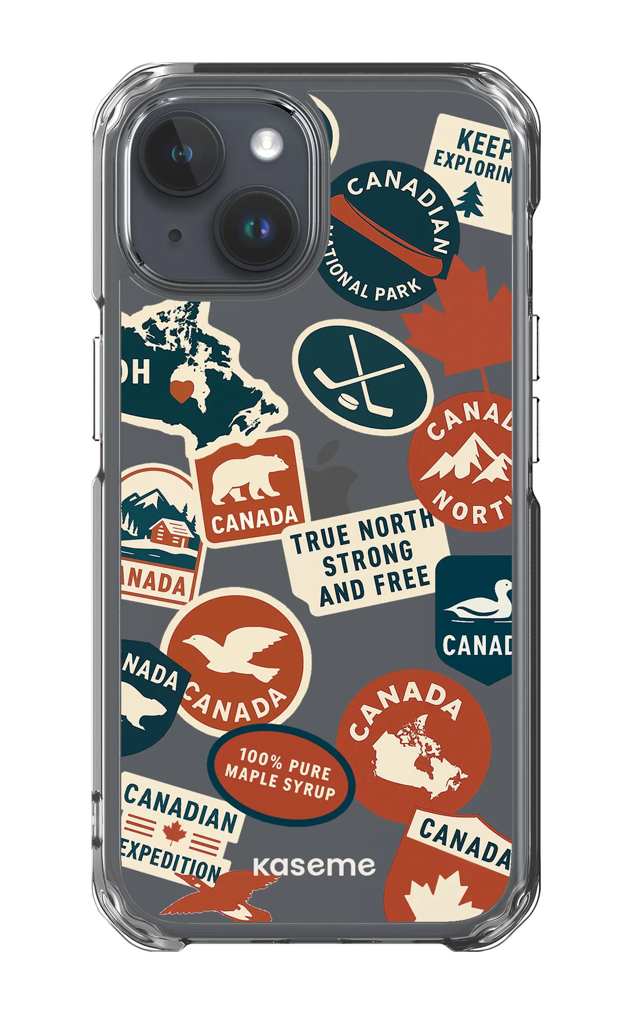 Oh Maple Clear Case sold by KaseMe