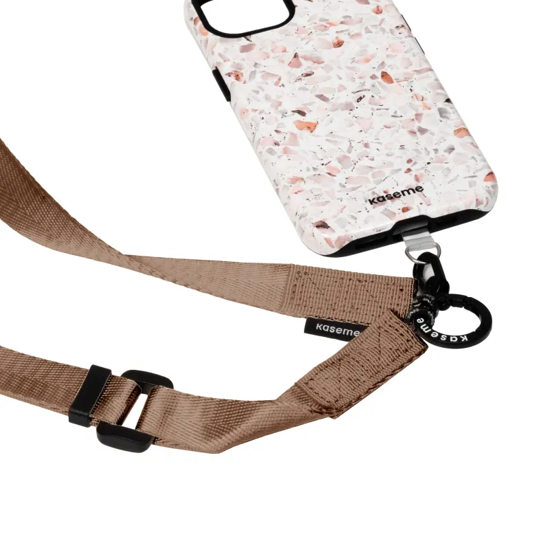 Crossbody Phone Strap Brown sold by KaseMe
