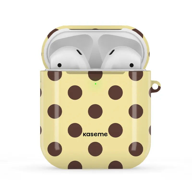 Couture Yellow AirPods Case sold by KaseMe