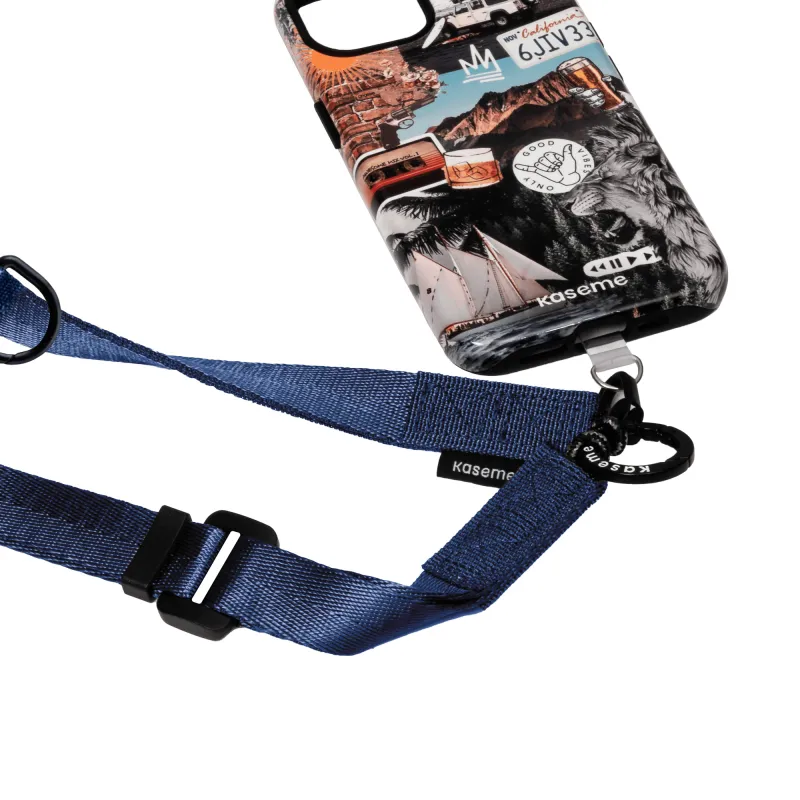 Crossbody Phone Strap Navy sold by KaseMe