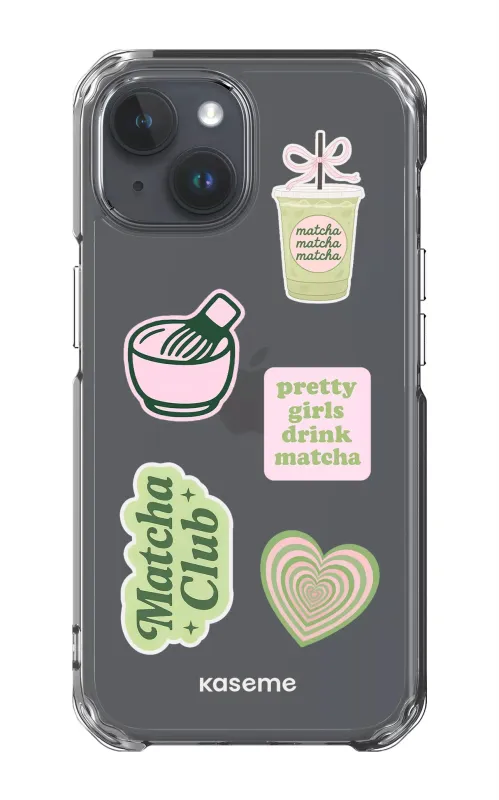 Matcha Clear Case made by KaseMe
