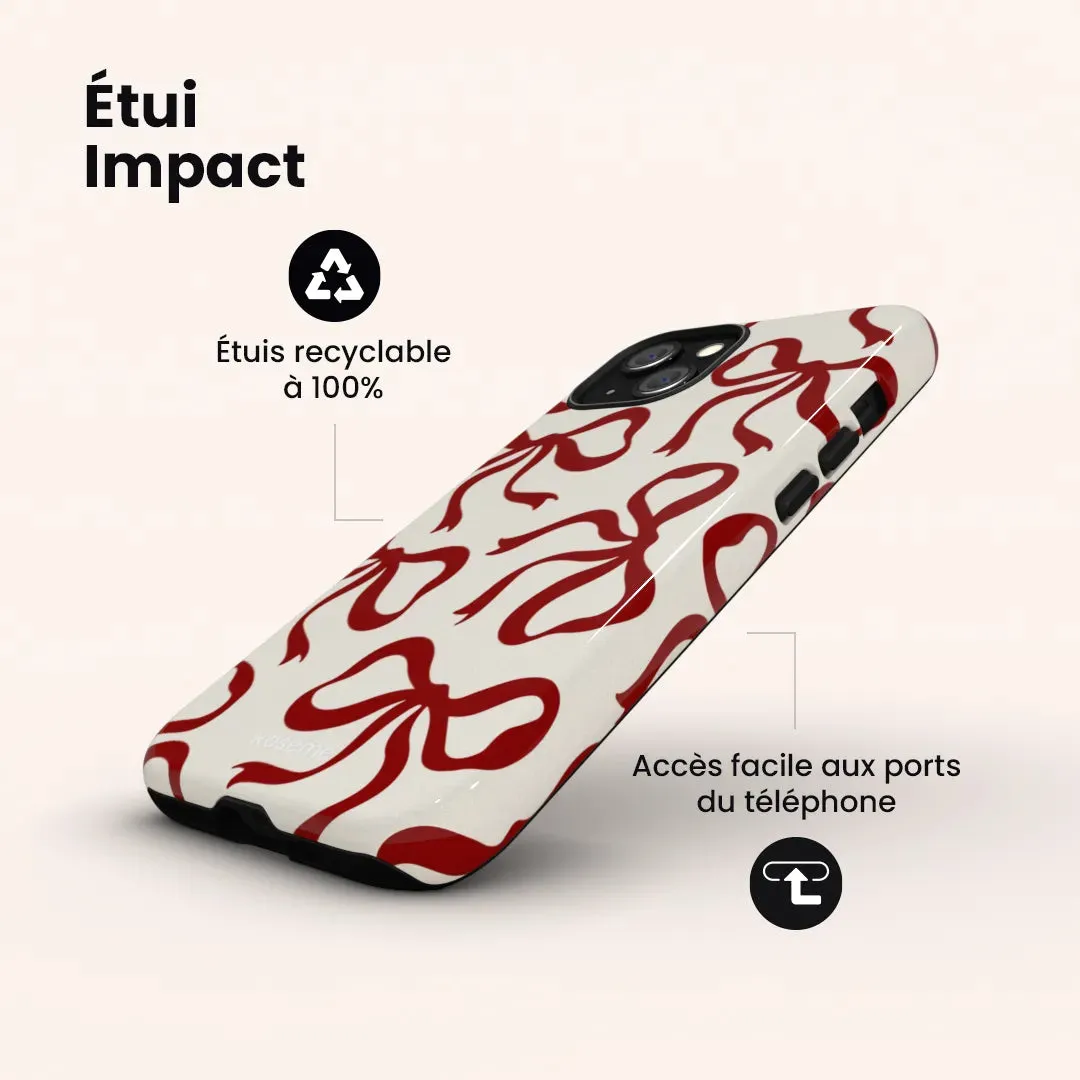 Lace Burgundy sold by KaseMe product image thumbnail 2