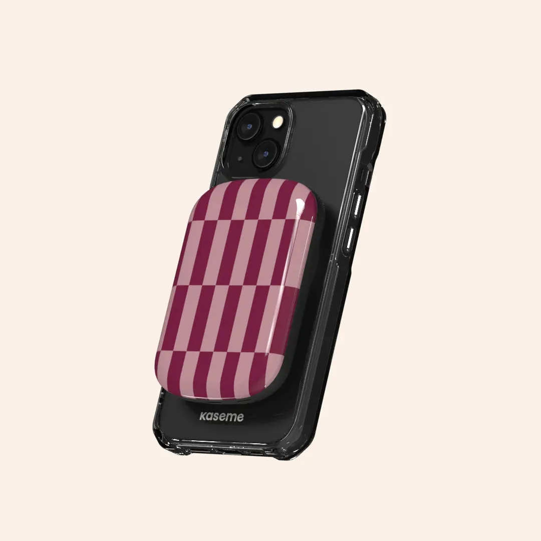 Structured Burgundy ChargePod sold by KaseMe product image thumbnail 3