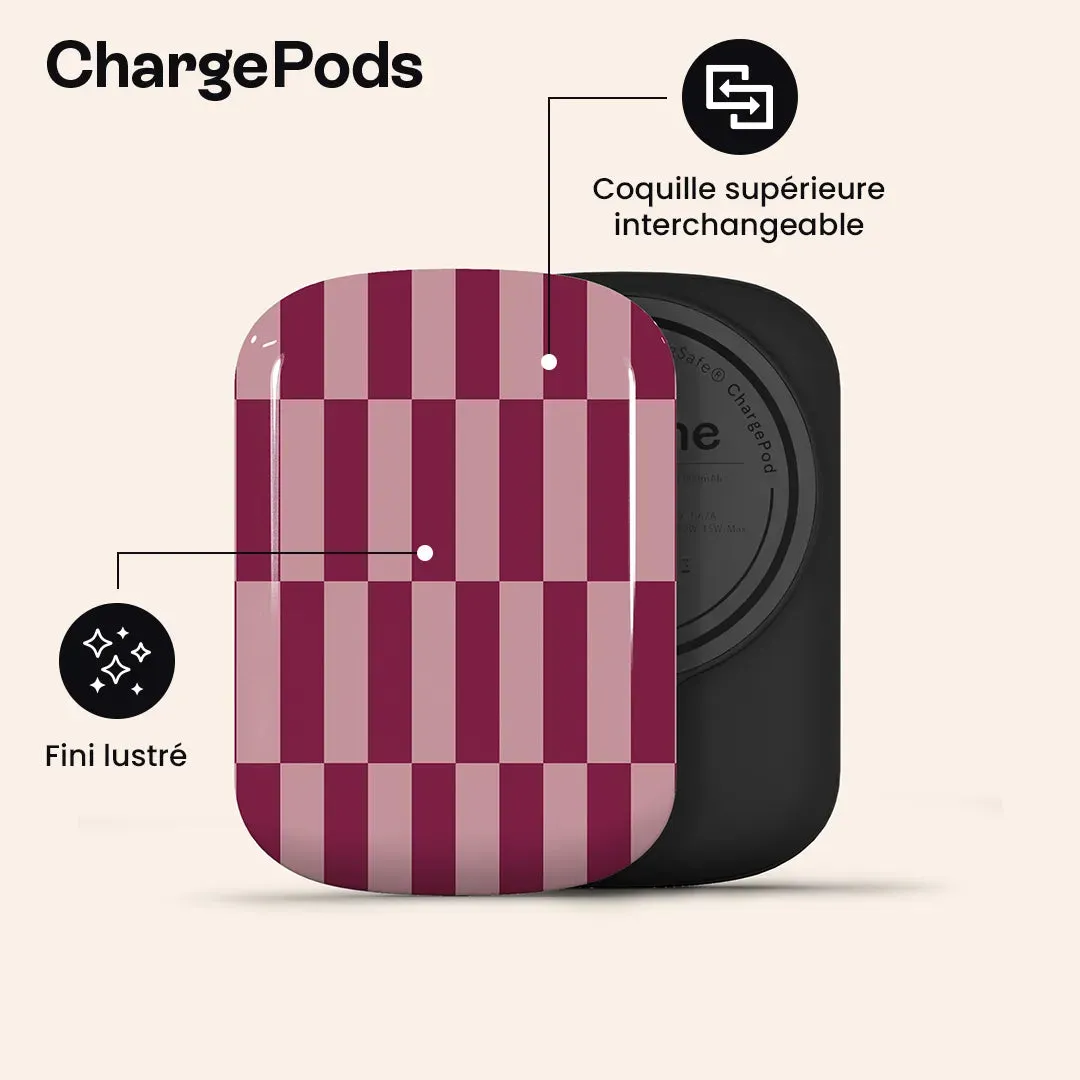 Structured Burgundy ChargePod sold by KaseMe product image thumbnail 4