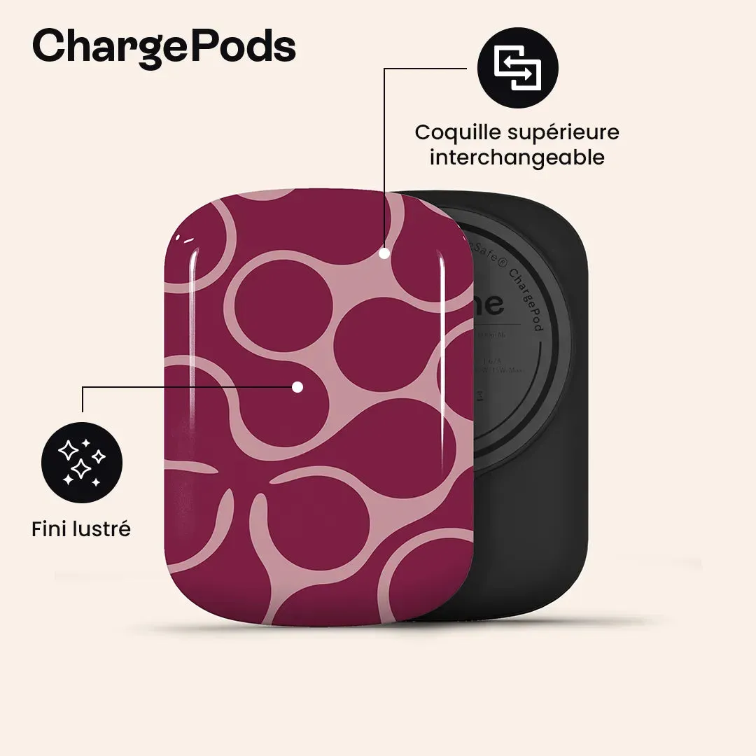 Unscripted Burgundy ChargePod sold by KaseMe product image thumbnail 4