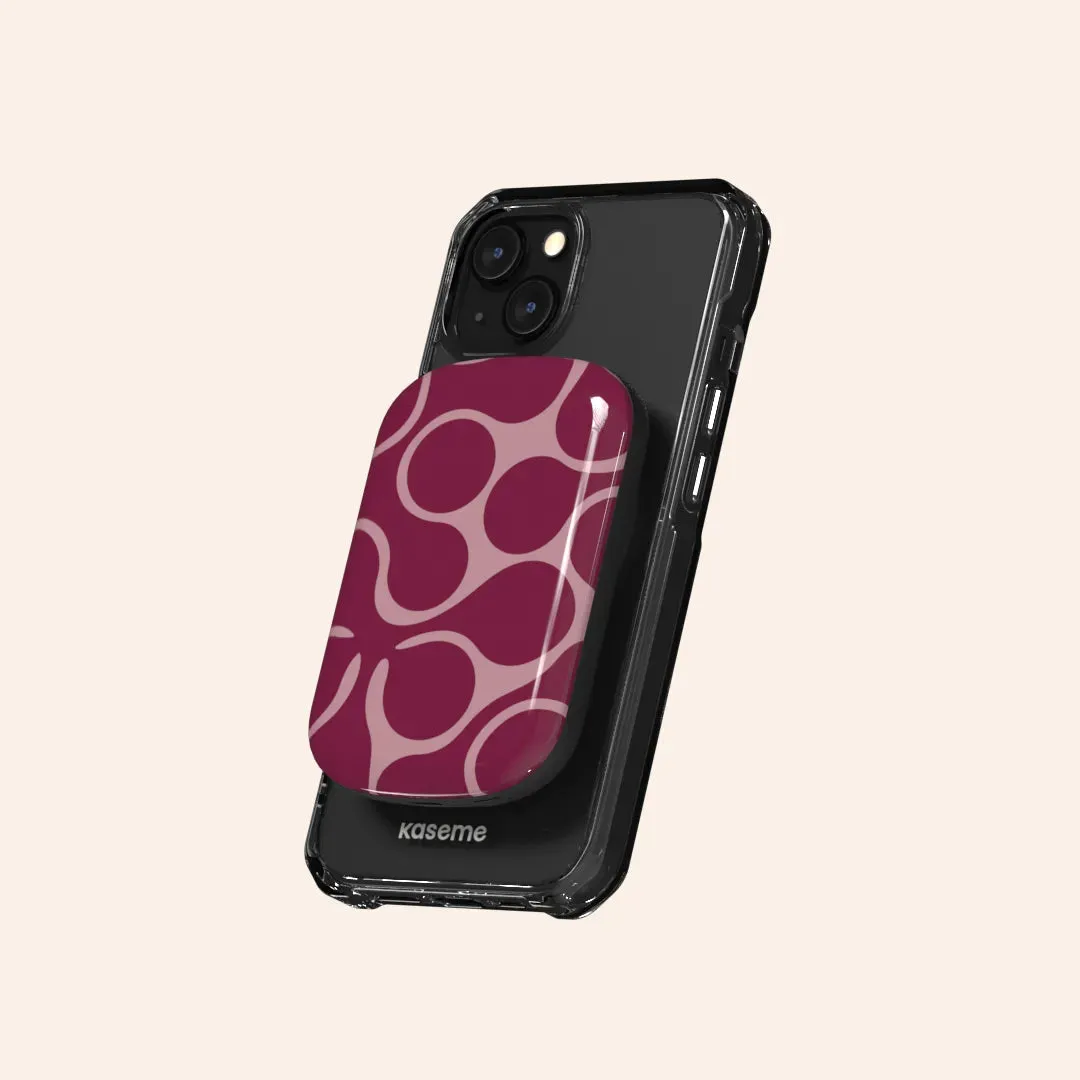 Unscripted Burgundy ChargePod sold by KaseMe product image thumbnail 3