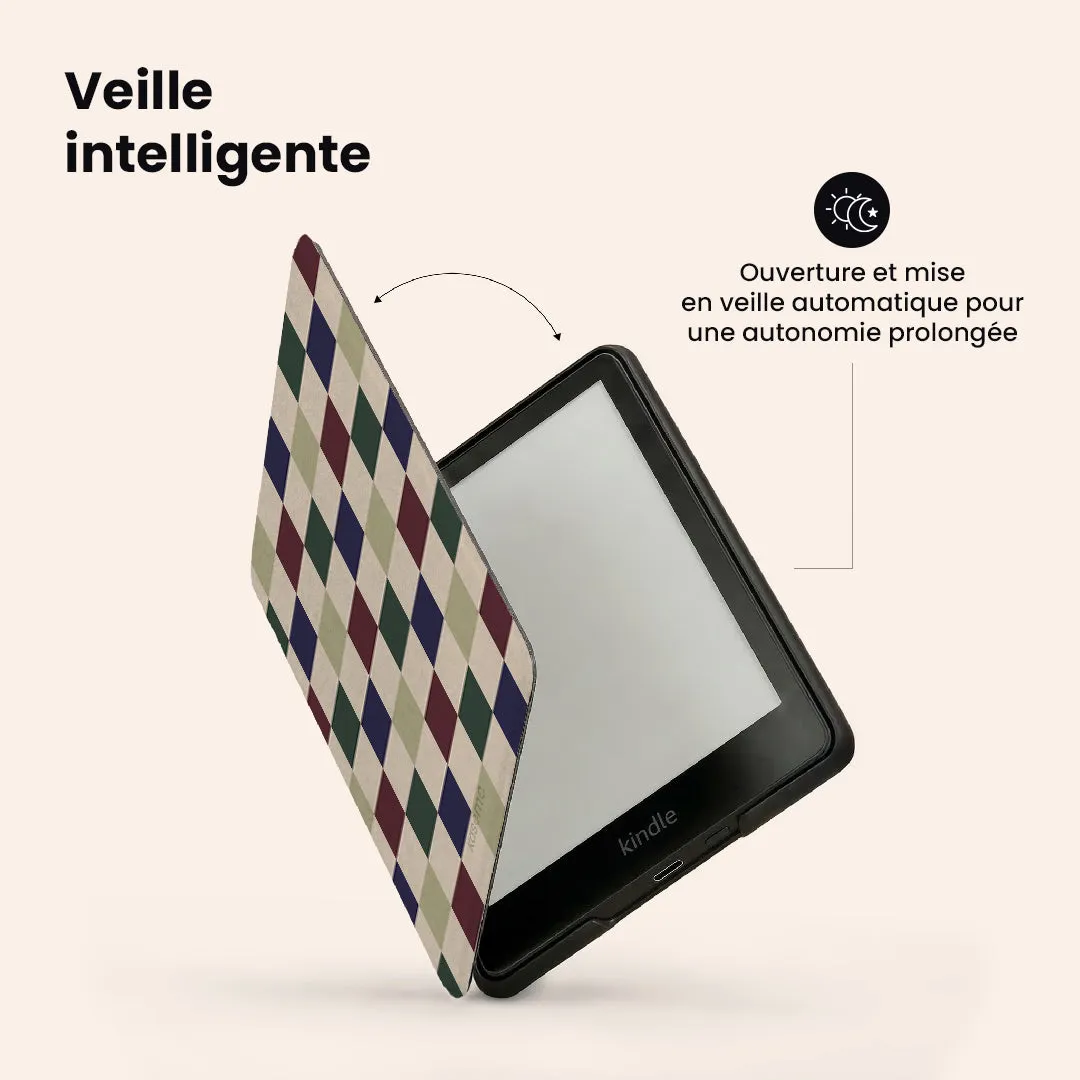 Checkered Green Kindle Case sold by KaseMe product image thumbnail 2