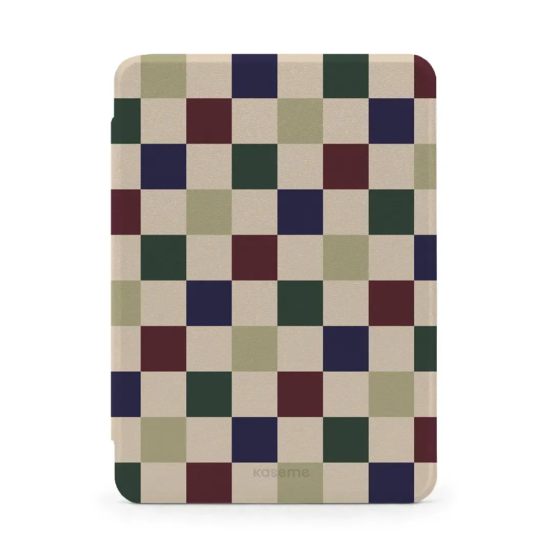Checkered Green Kindle Case sold by KaseMe