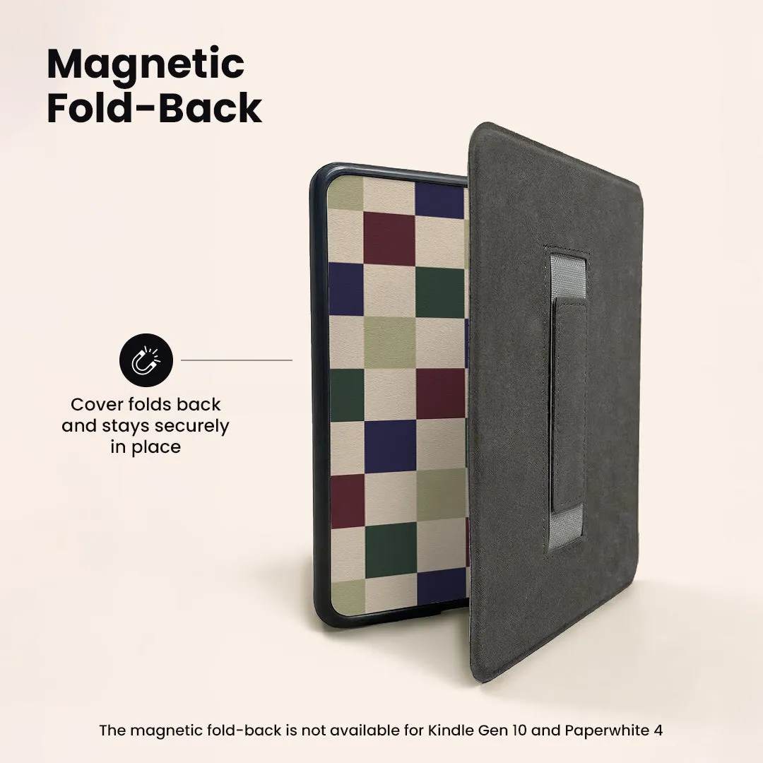 Checkered Green Kindle Case sold by KaseMe product image thumbnail 5