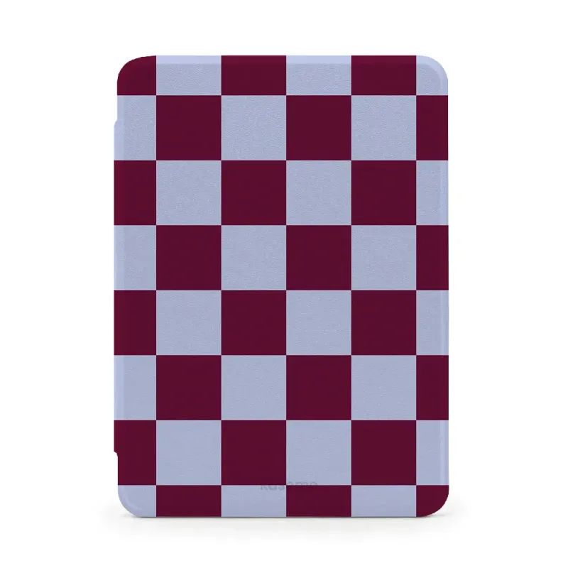 Checkered Blue Kindle Case made by KaseMe