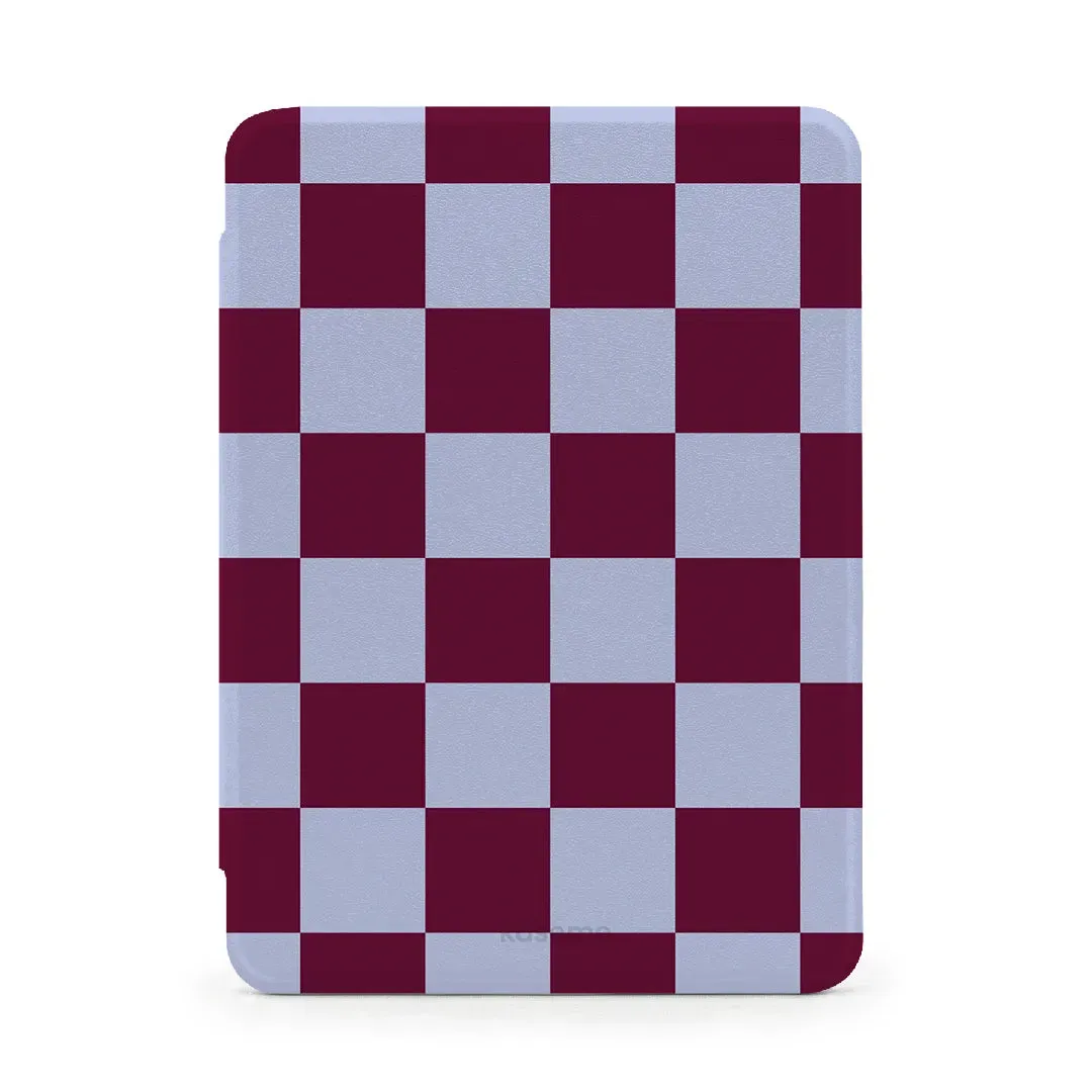 Checkered Blue E-Reader Case sold by KaseMe