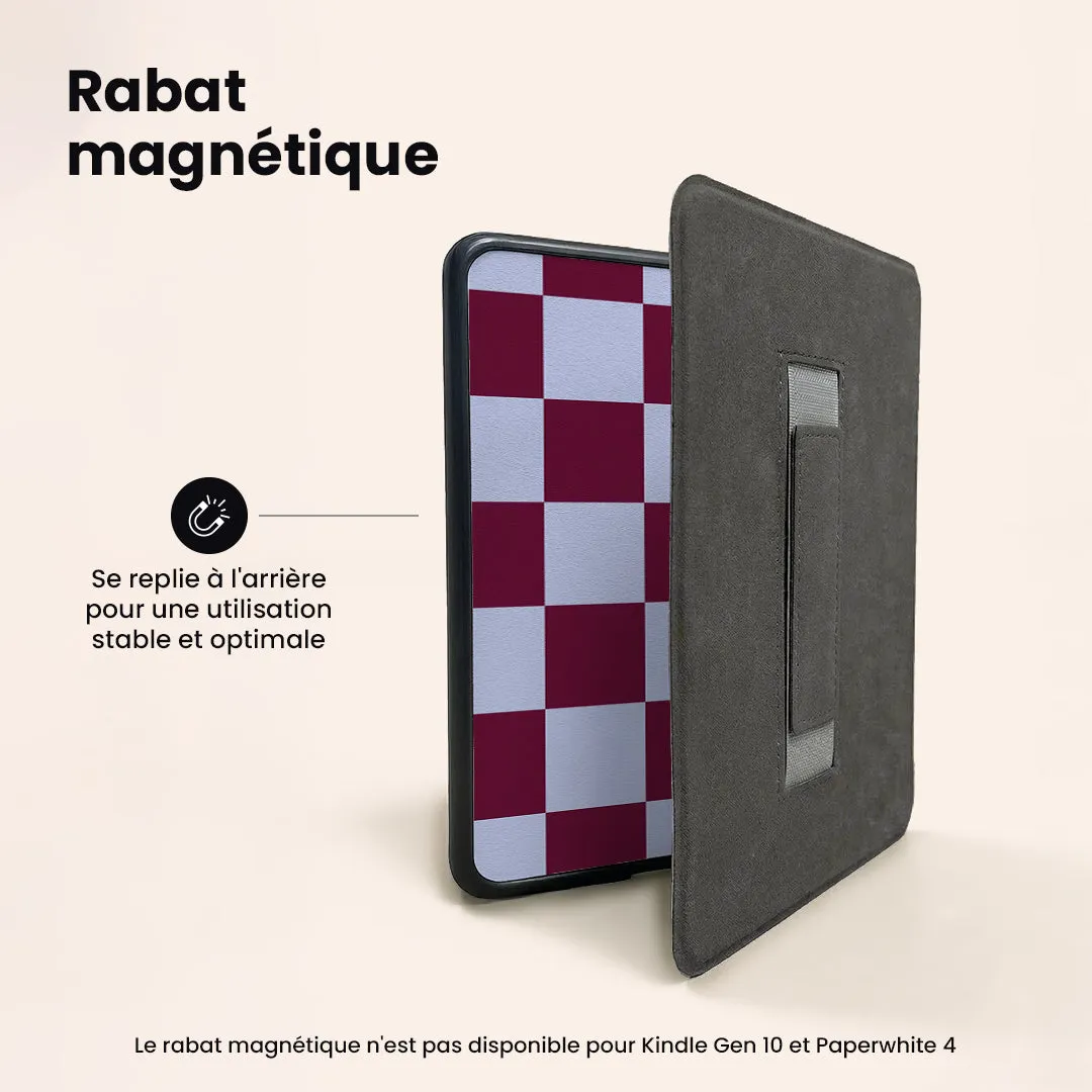 Checkered Blue E-Reader Case sold by KaseMe product image thumbnail 4