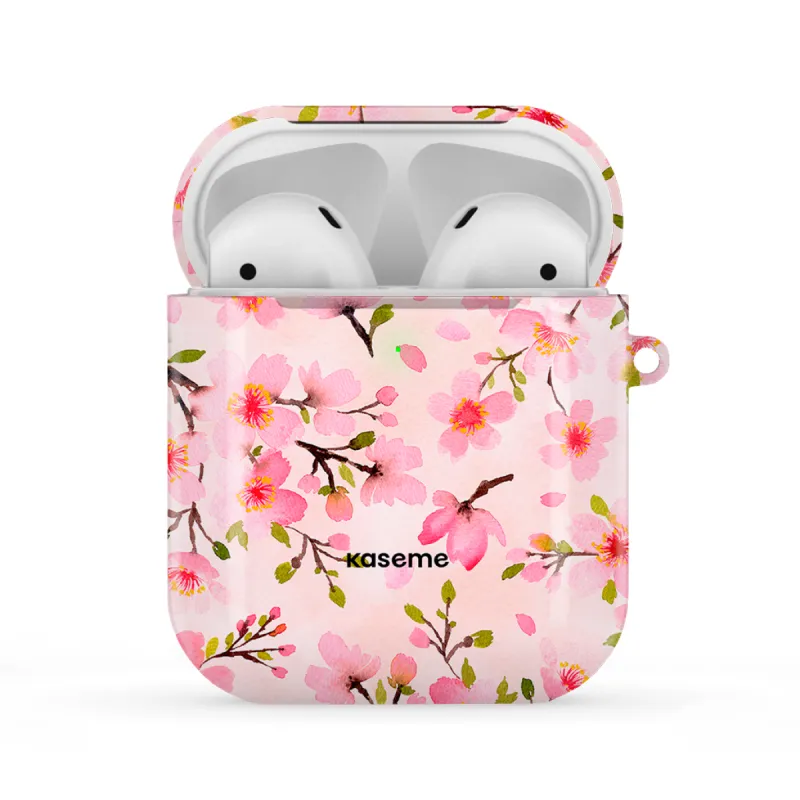 Cherry Blossom by Pooja Umrani AirPods Case sold by KaseMe