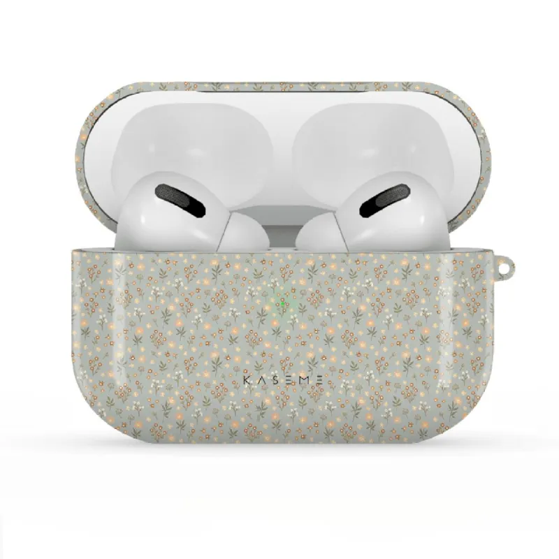 Douceur Florale Green by Natasha Prévost AirPods Case sold by KaseMe