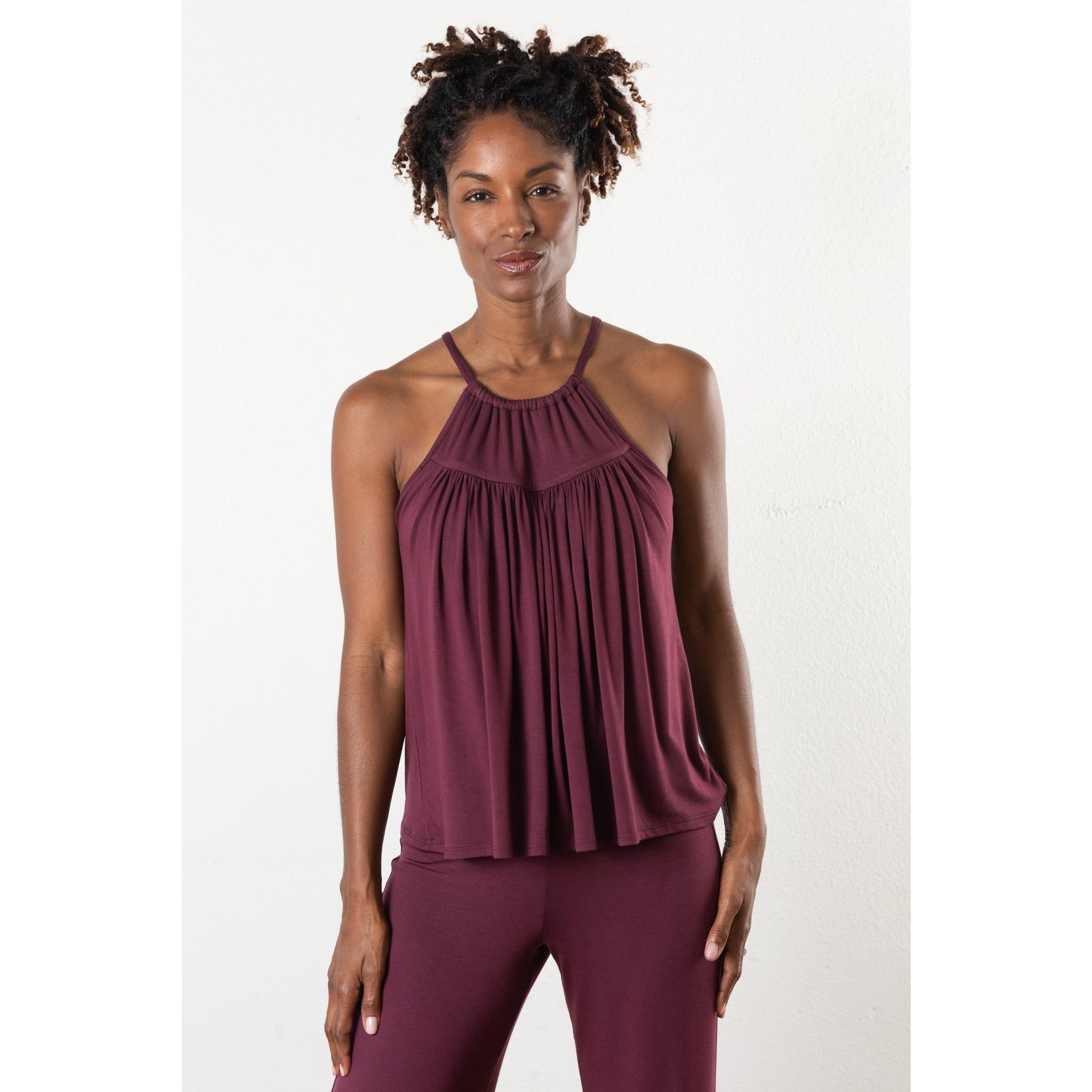 Jet Setter Top, Cabernet sold by JJwinks