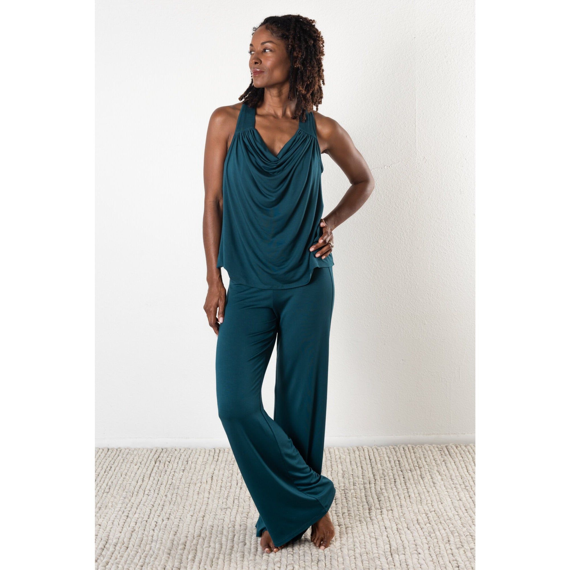 Camera Ready Top, Deep Teal, XS sold by JJwinks product image thumbnail 5