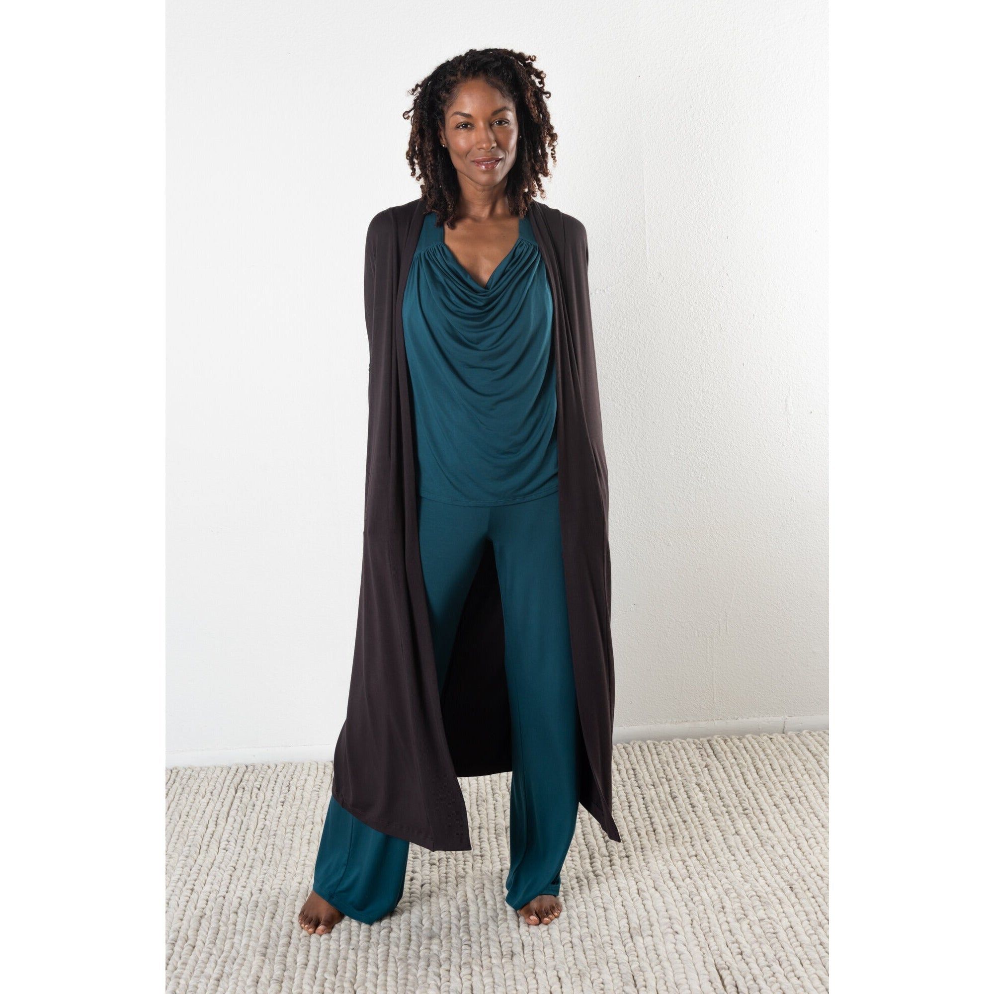 Camera Ready Top, Deep Teal, XS sold by JJwinks product image thumbnail 4