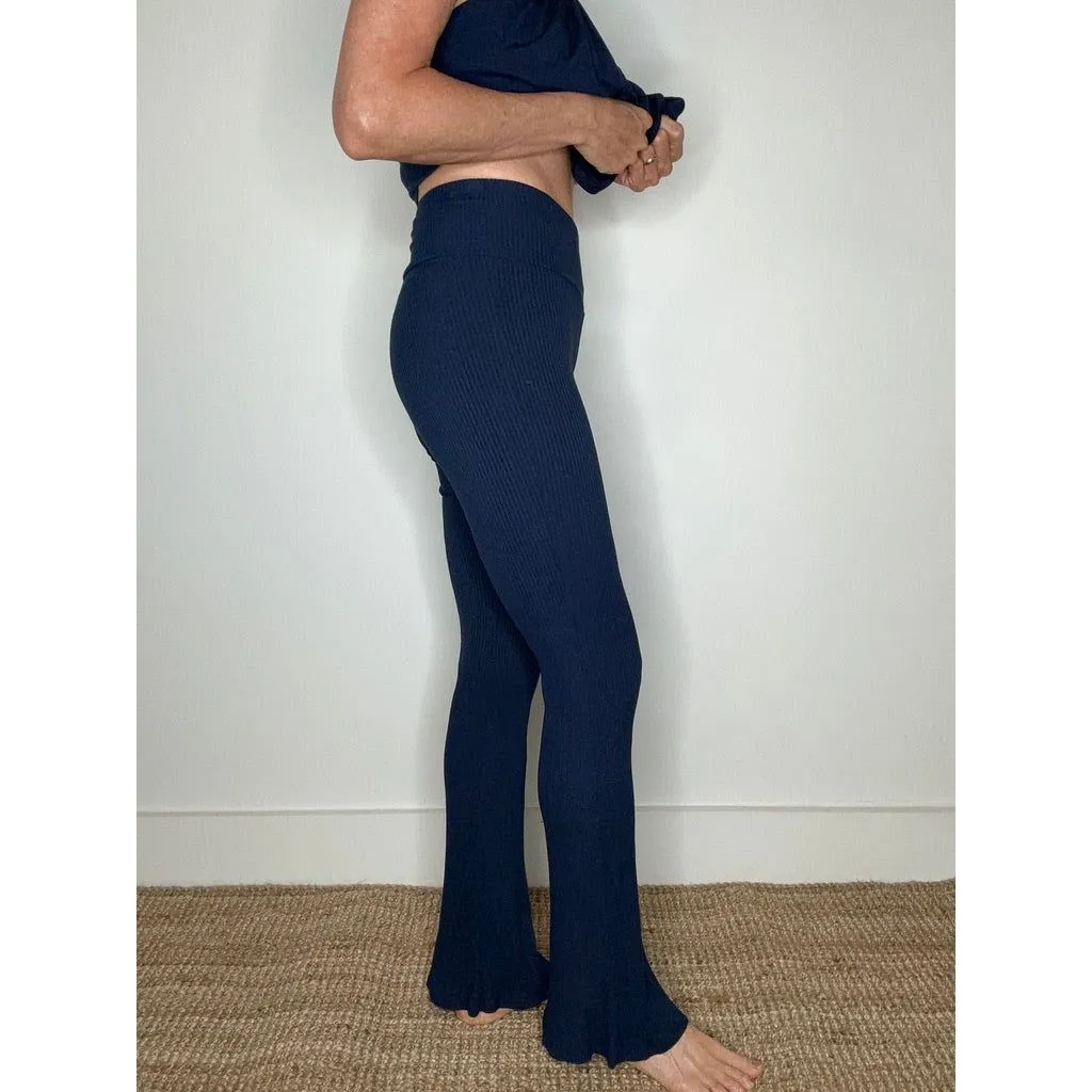 Ribbed Leggings With A Flare sold by JJwinks product image thumbnail 3
