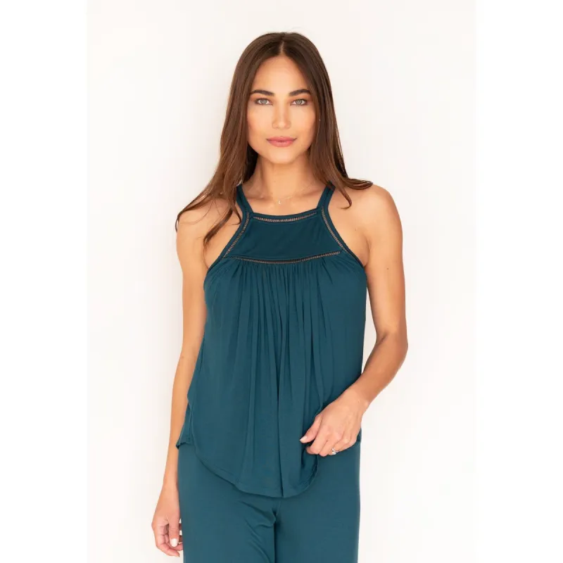 Wine Down Top, Deep Teal sold by JJwinks