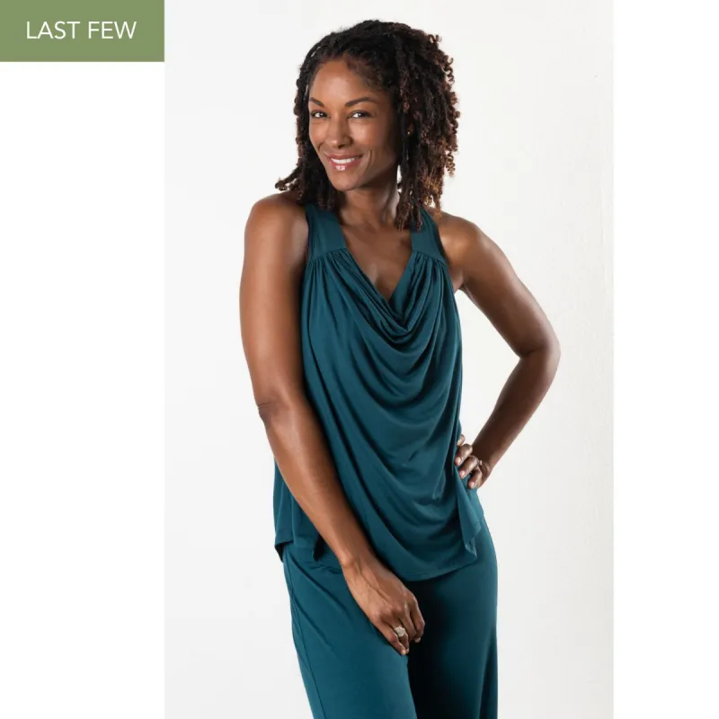 Camera Ready Top, Deep Teal, XS sold by JJwinks