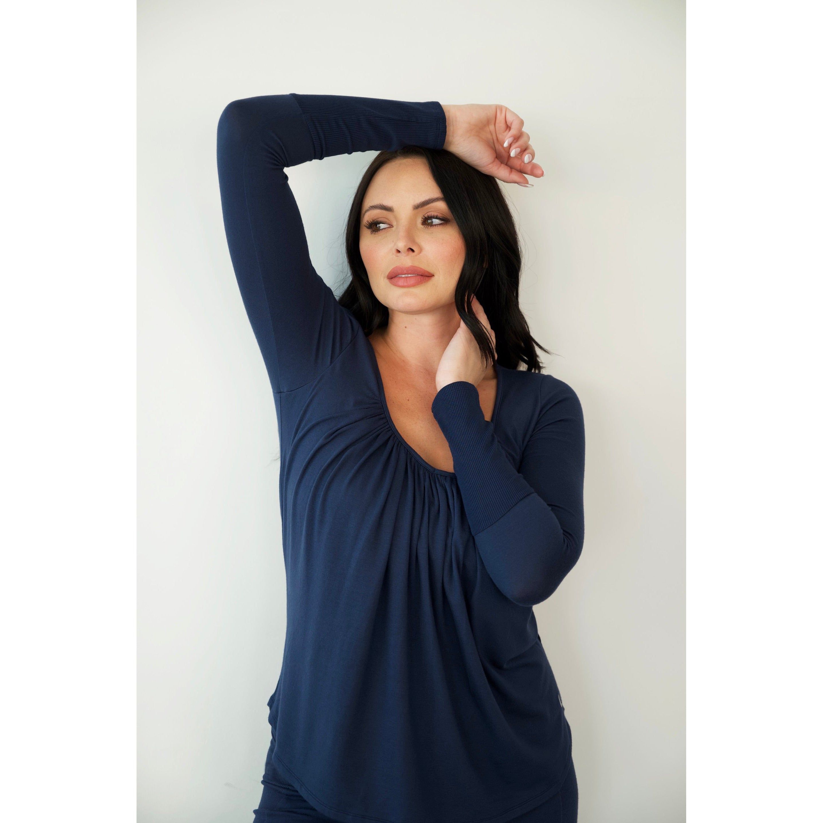 Full Moon Top, Navy sold by JJwinks