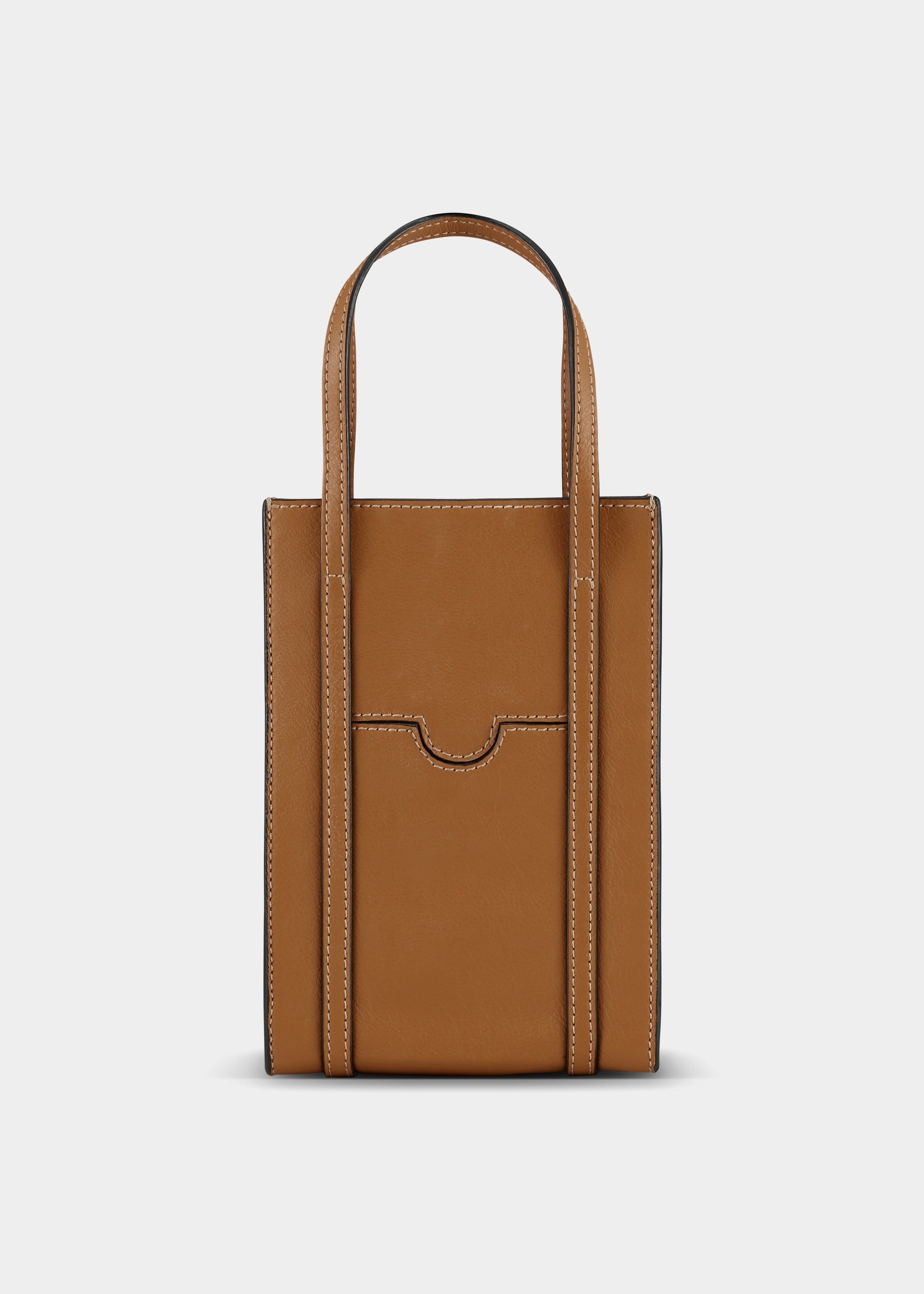 MINI TOTE COGNAC sold by God Saves Queens product image thumbnail 3