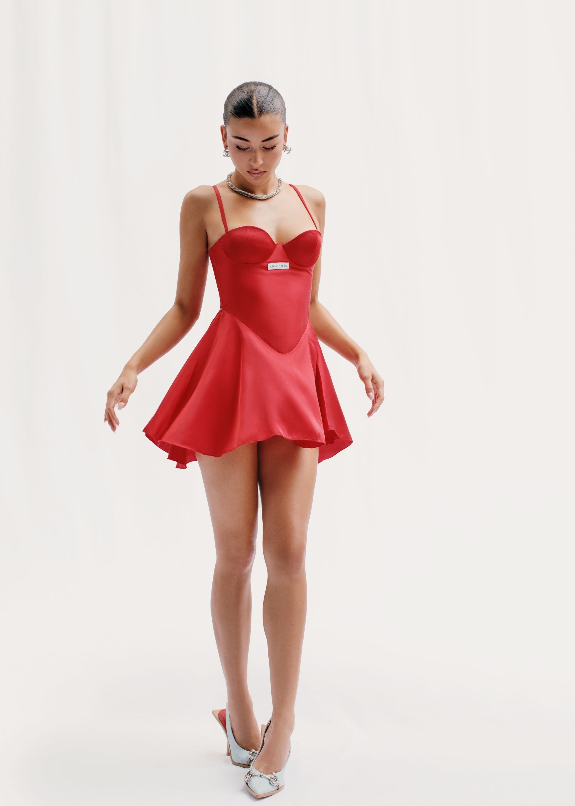 RENDEZVOUS CHERRY DRESS sold by God Saves Queens product image thumbnail 2