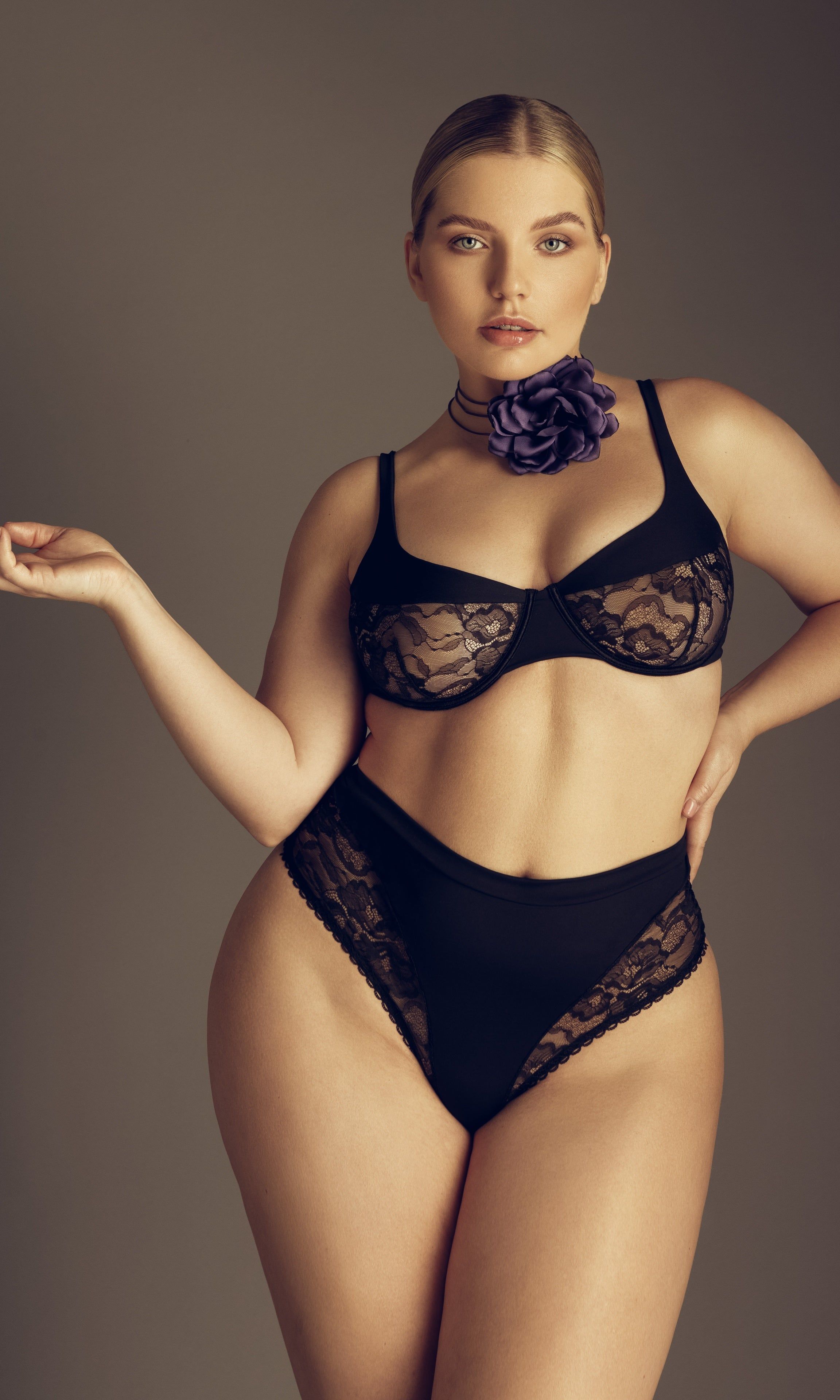 Audrey Plunge Bra sold by God Saves Queens product image thumbnail 4