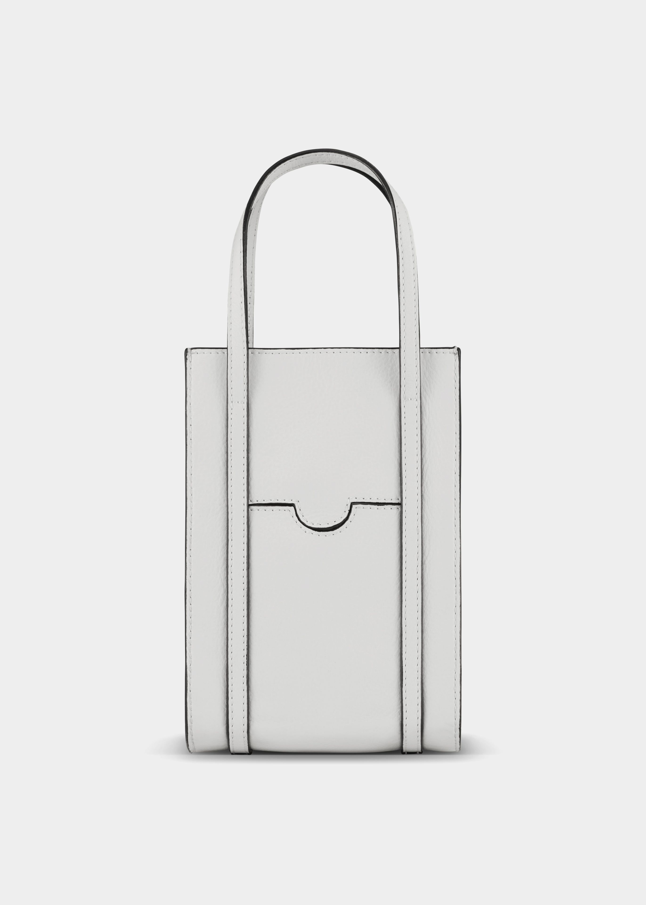 MINI TOTE WHITE sold by God Saves Queens product image thumbnail 2