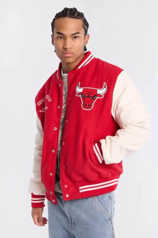 Mens Chicago Bulls Varsity Bomber Jacket sold by West49