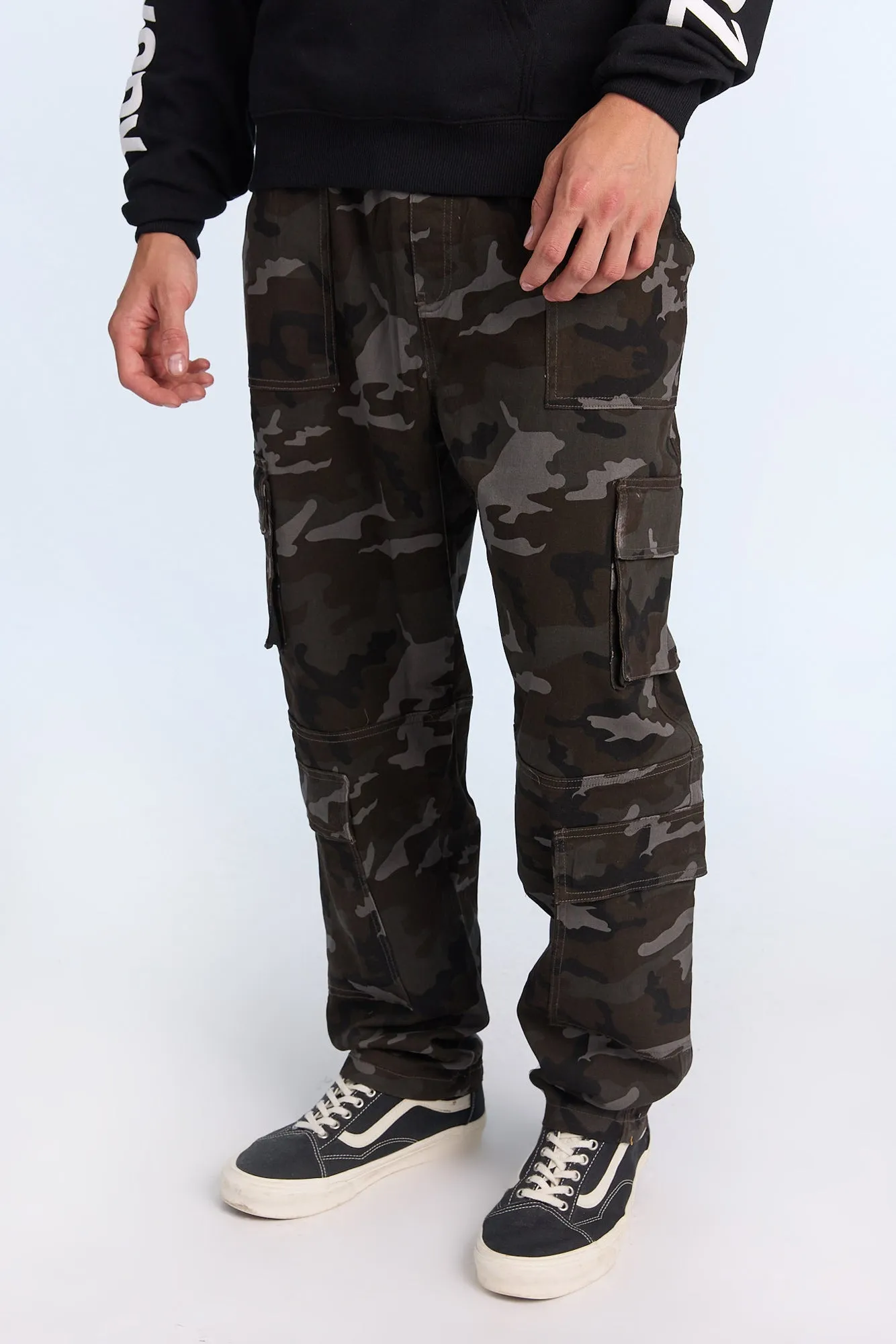 Arsenic Mens Loose 4-Pocket Cargo Pant sold by West49