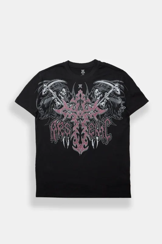 Arsenic Reaper Cross Graphic Tee sold by West49