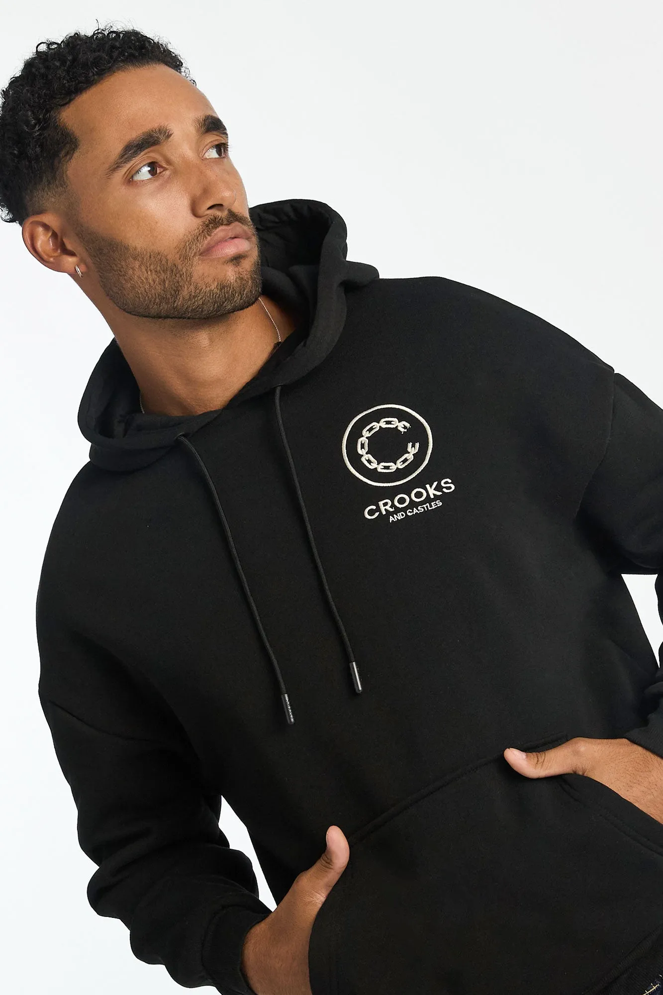 Haut à capuchon imprimé camouflage arbres Crooks & Castles homme sold by West49 product image thumbnail 4