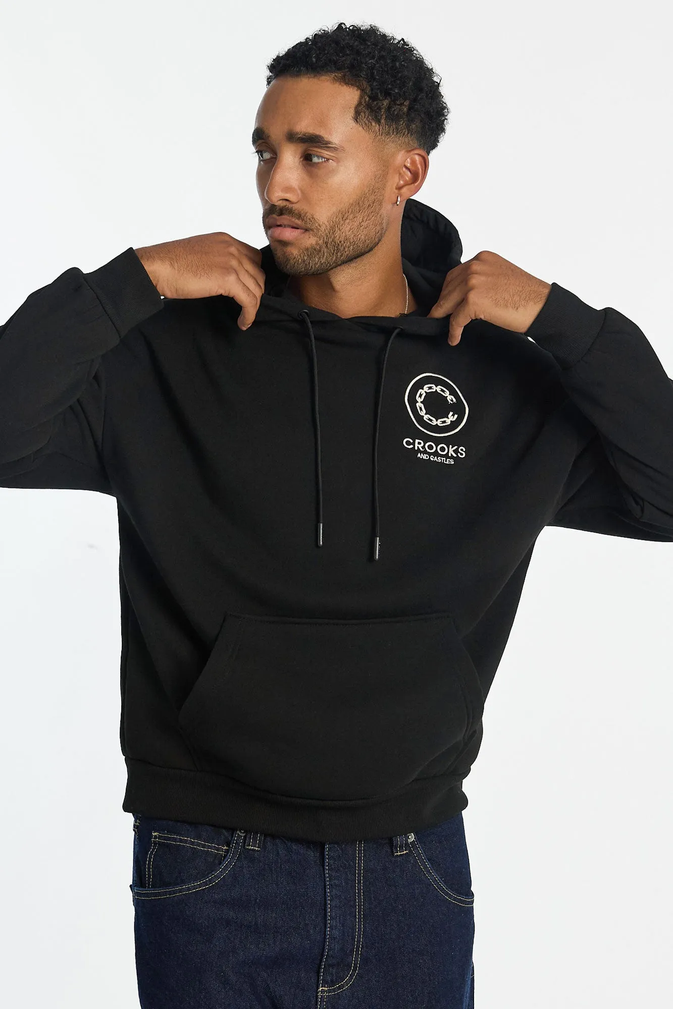 Haut à capuchon imprimé camouflage arbres Crooks & Castles homme sold by West49 product image thumbnail 3