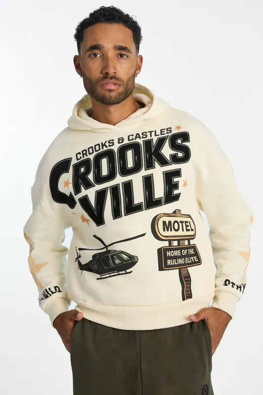 Mens Crooks & Castles Crooksville Hoodie sold by West49