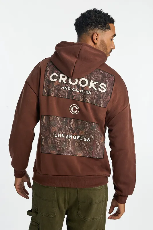 Mens Crooks & Castles Tree Camo Hoodie sold by West49