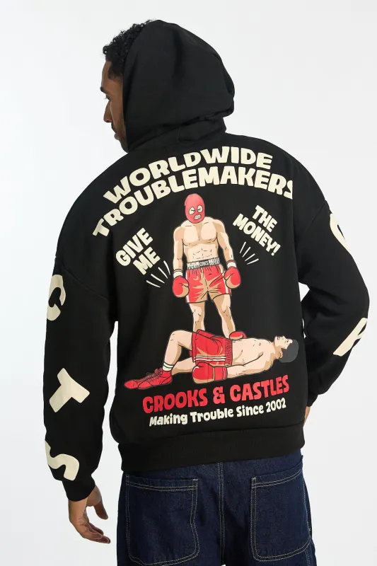 Mens Crooks & Castles Boxing Hoodie sold by West49