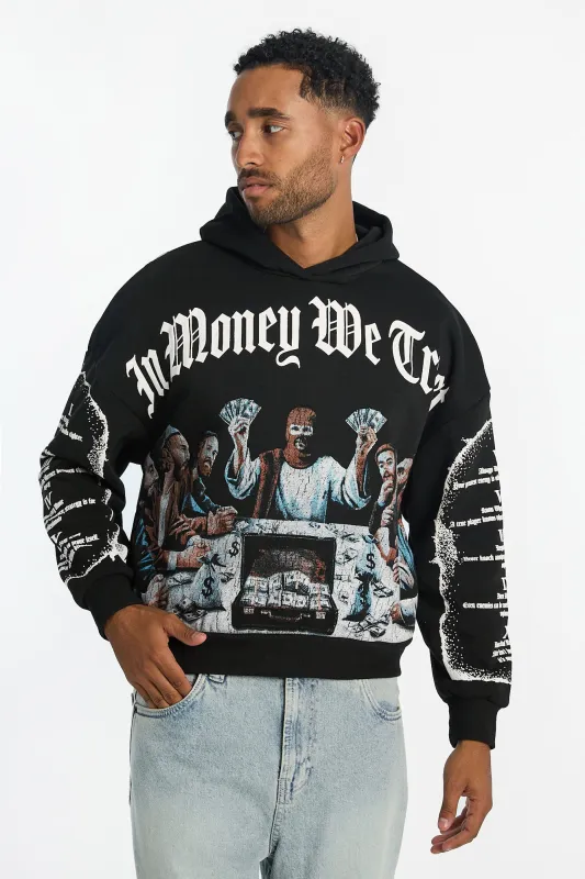 Mens Crooks & Castles Trust Money Hoodie sold by West49
