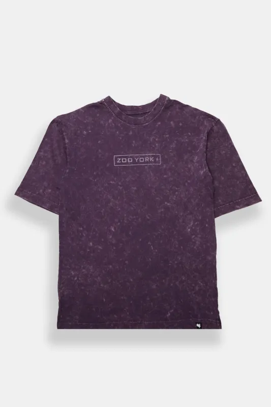 Zoo York HD Logo Washed Oversized Tee sold by West49