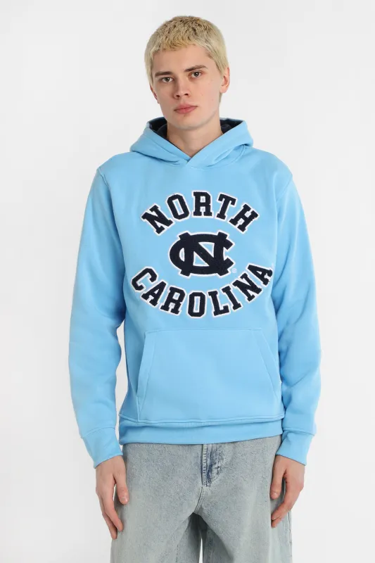 University Of North Carolina Chenille Contrast Hoodie made by West49