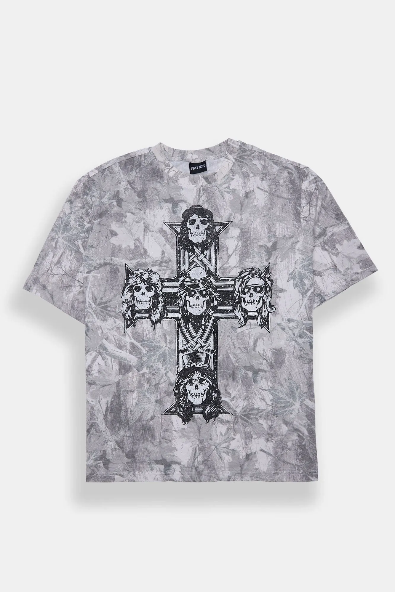 Mens Guns N' Roses Tree Camo T-Shirt sold by West49