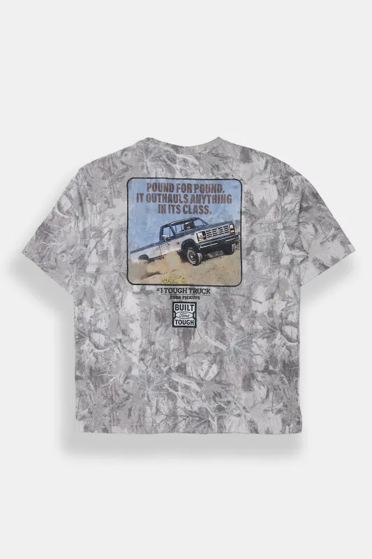Mens Ford Built Tough Tree Camo T-Shirt made by Ford