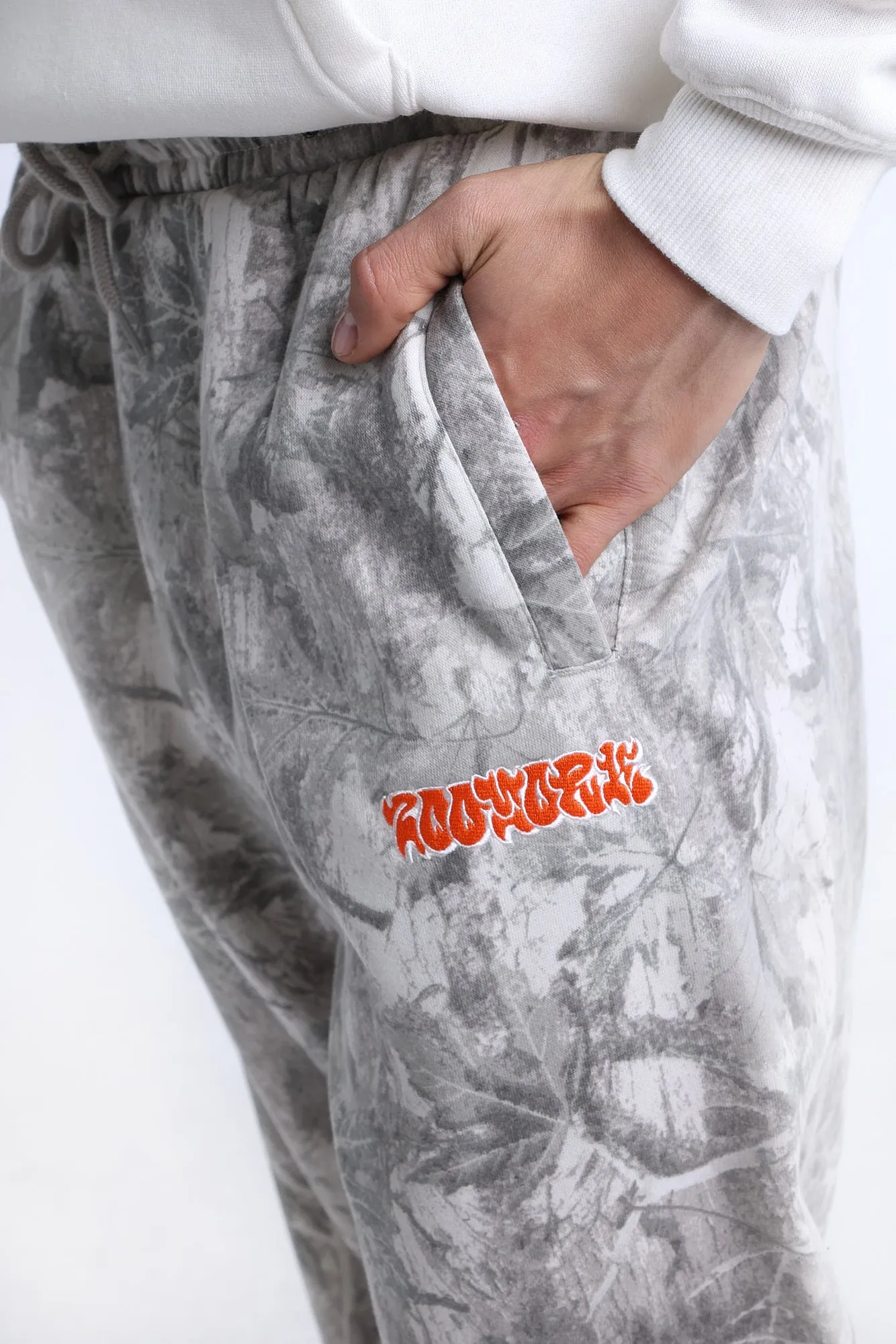 Zoo York Embroidered Logo Tree Camo Straight Leg Sweatpants sold by West49 product image thumbnail 2