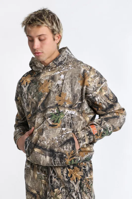 Zoo York Embroidered Tree Camouflage Hoodie sold by West49