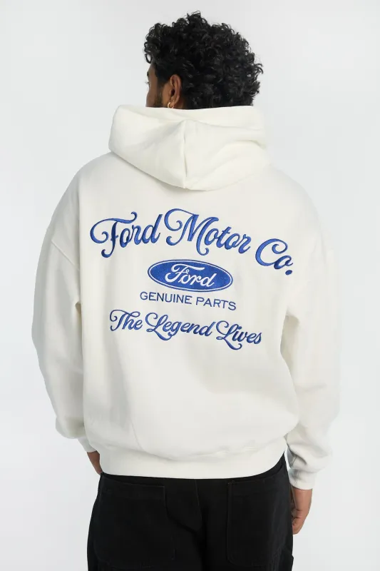 Mens Ford Motor Co. Embroidered Hoodie sold by West49