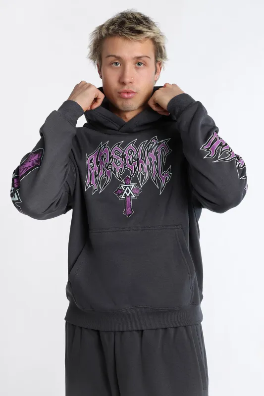 Arsenic Grim Reaper Contrast Hoodie sold by West49
