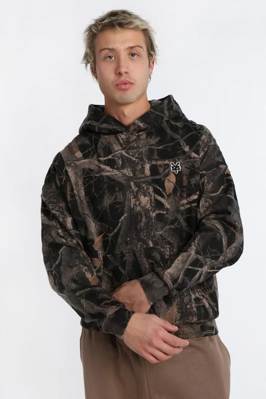 Zoo York Tree Camouflage Boxy Hoodie sold by West49